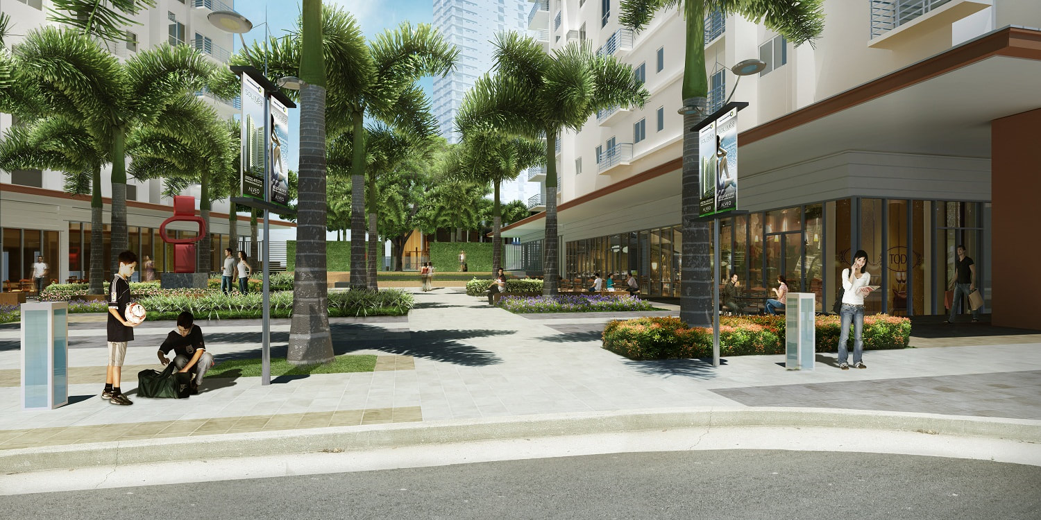 Solinea City Resort Cebu Retail Area Perspective